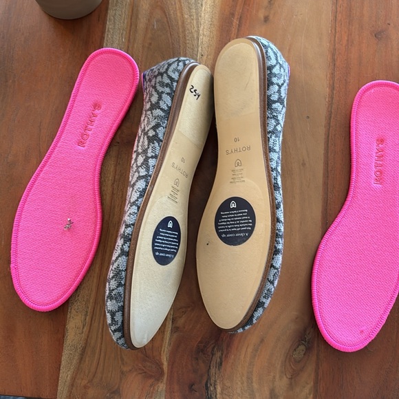 ROTHY’S The Merino Flat in Haze Spot RARE - Picture 4 of 4